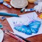 Foto pintura acuarela