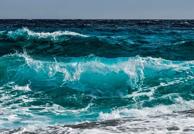 Foto ola de mar