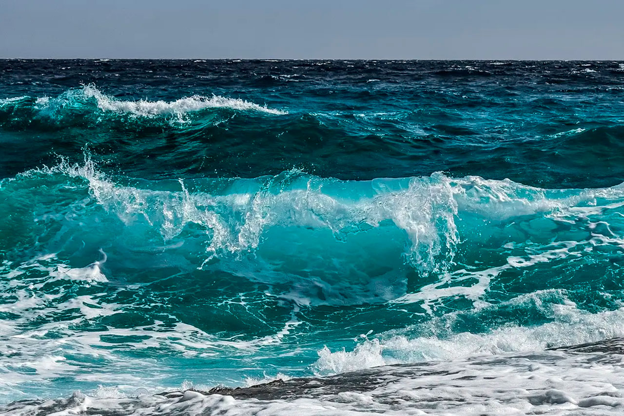 Foto ola de mar